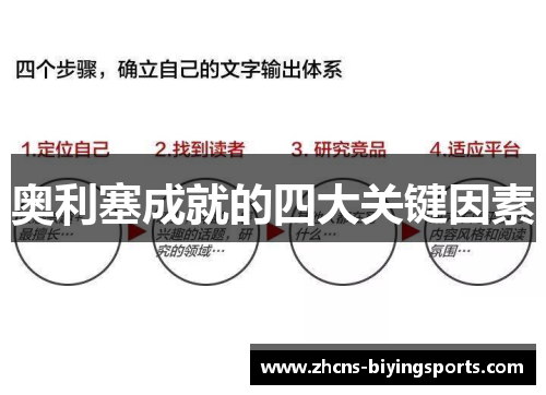 奥利塞成就的四大关键因素